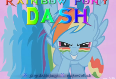 Игра Игра Rainbow Pony Dush