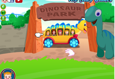 Игра Малышка Хейзел в парке динозавров