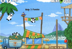 Игра 3 панды в Бразилии