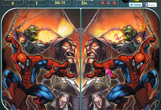 Игра Человек паук найди отличия 