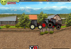 Игра Гонки по ферме на тракторах 