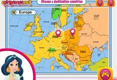 Игра Игра Путишествие Жасмин в Европу